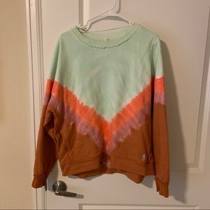 Free People Movement Tie Dye Pullover Sz XS